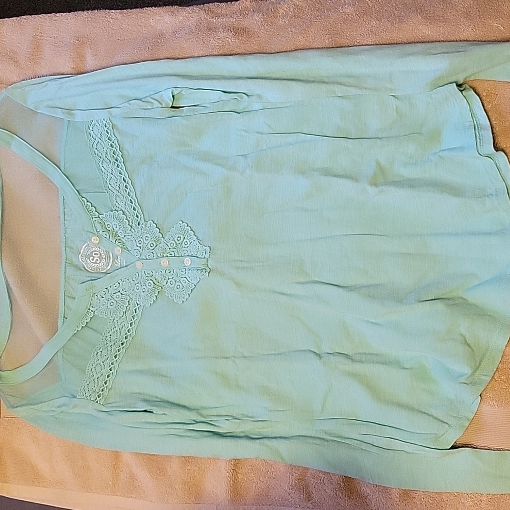 Teal lightweight longsleeve